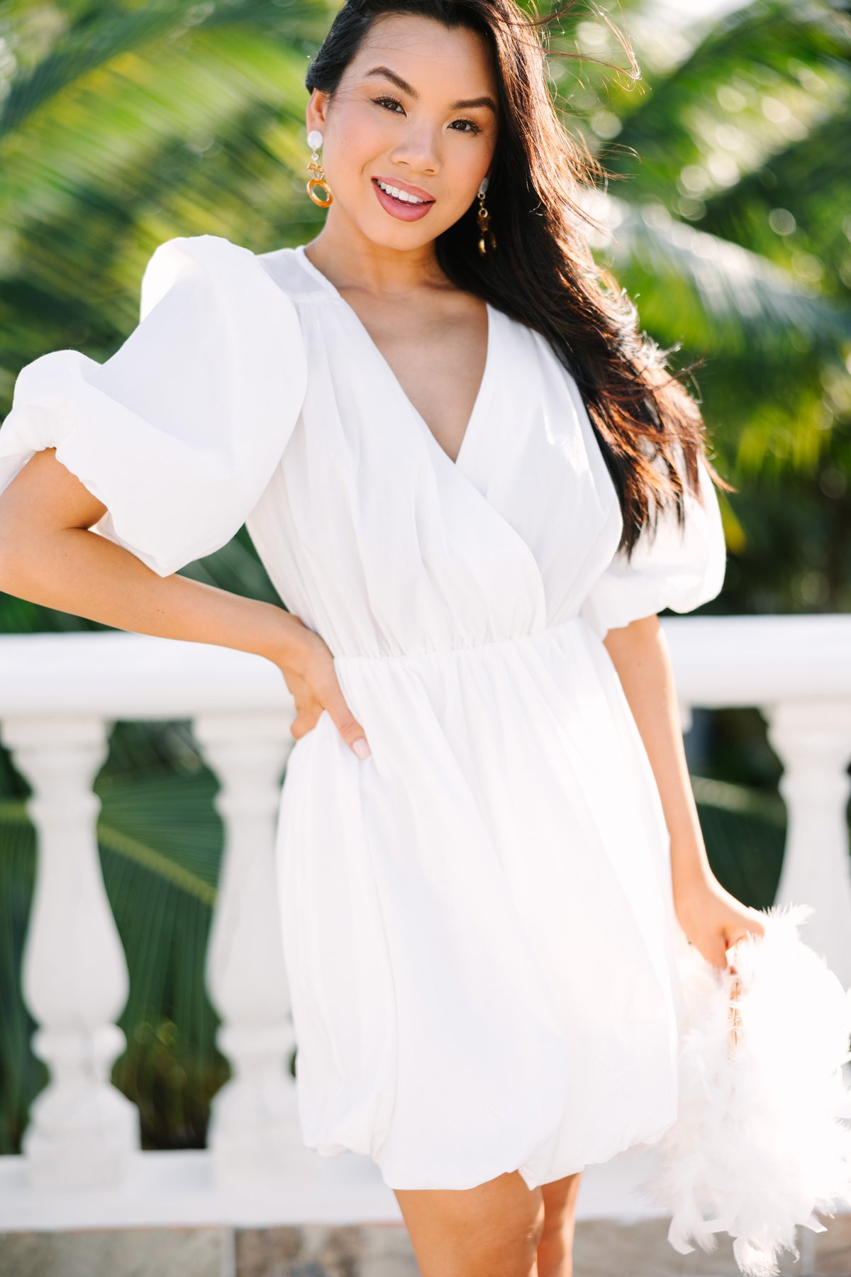 Feeling So Close Off White Bubble Dress – Shop the Mint