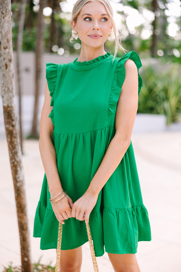 Call It Even Kelly Green Ruffled Dress Shop the Mint Call It Even Kelly Green Ruffled Dress Shop the Mint