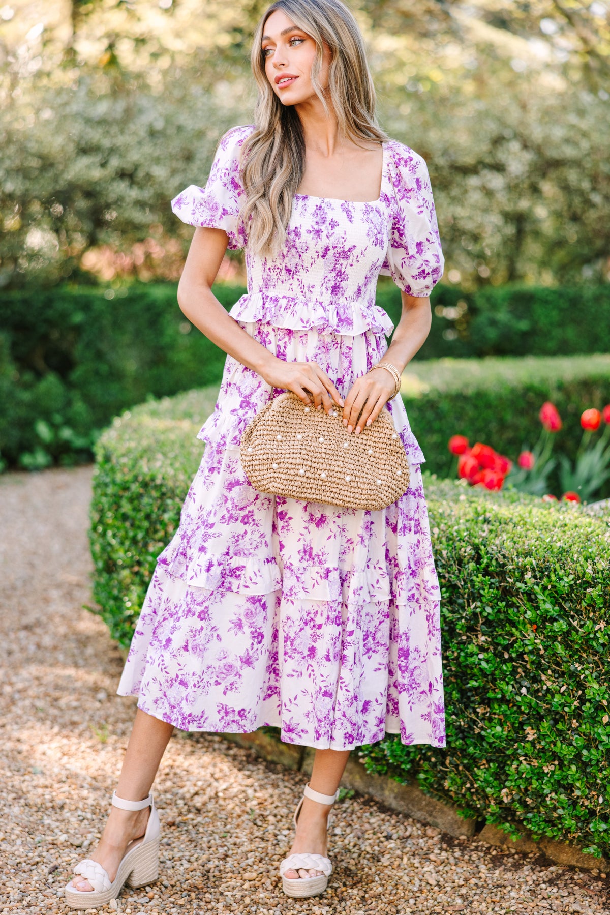 purple and pink dress Embrace The Love Purple Floral Maxi Dress – Shop the Mint