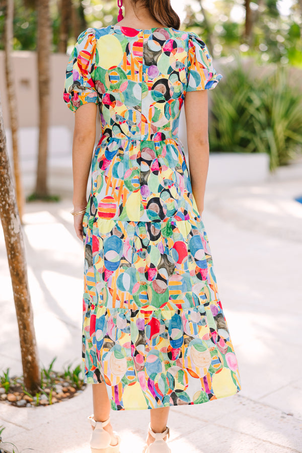 All The Fun Yellow Multi Abstract Midi Dress – Shop the Mint All The Fun Yellow Multi Abstract Midi Dress – Shop the Mint