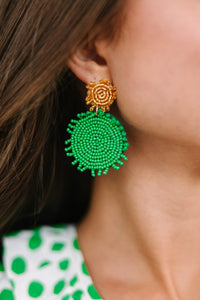 The Penelope Green Earrings