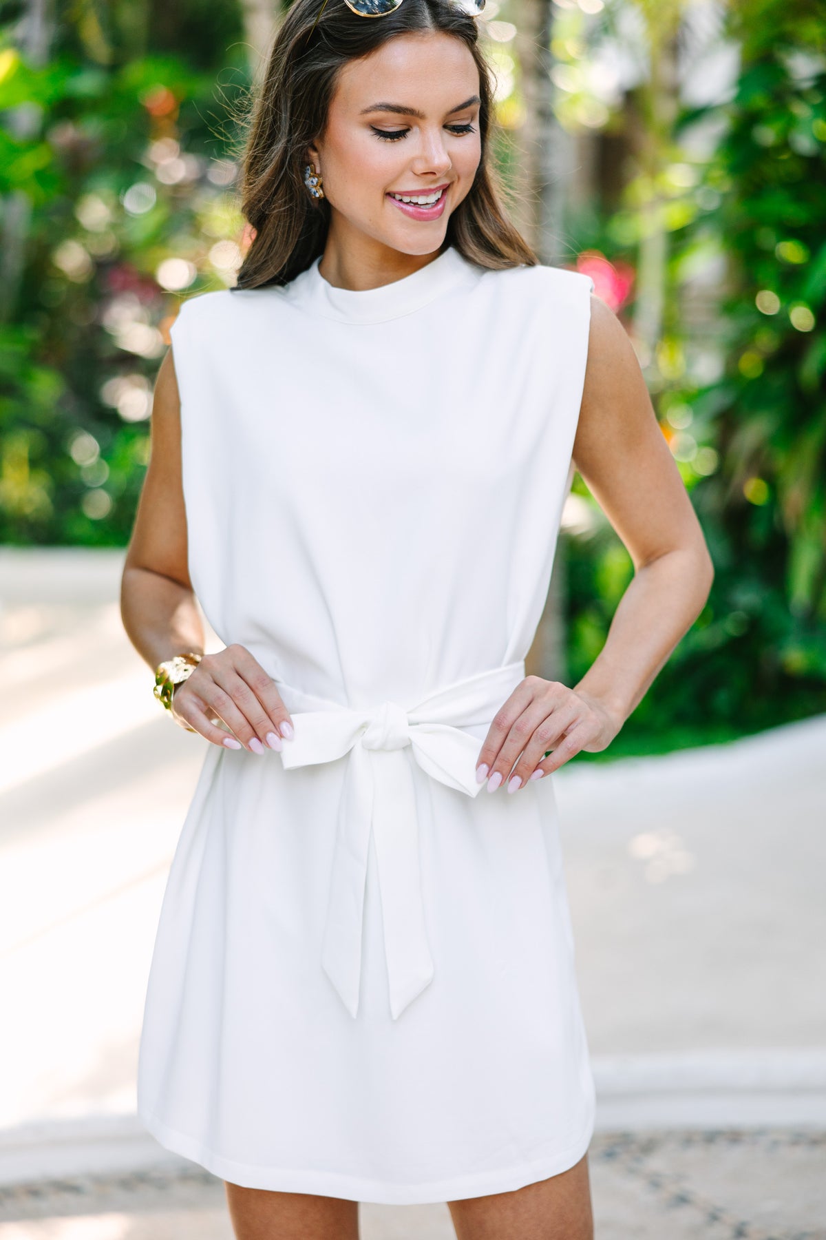 Ticket To Anywhere Dress White