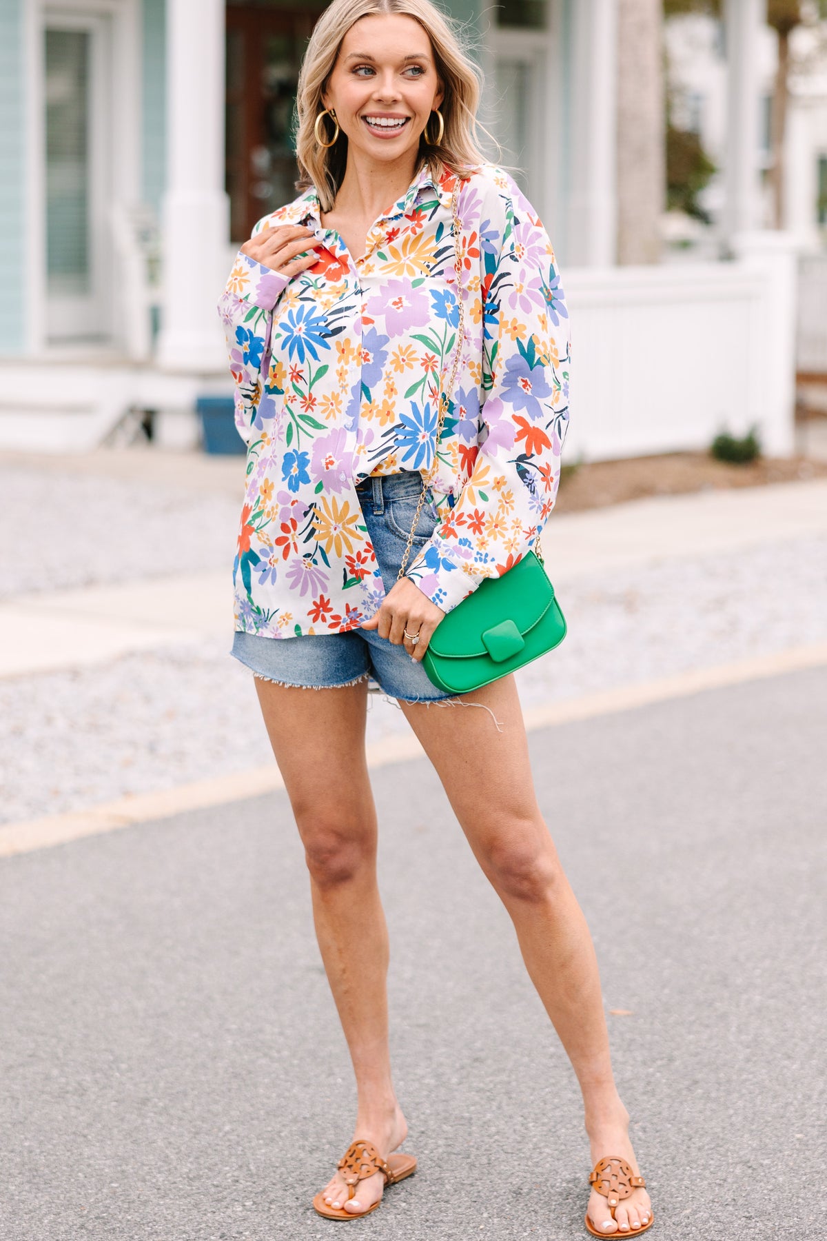 Read My Mind Red Floral Blouse – Shop the Mint