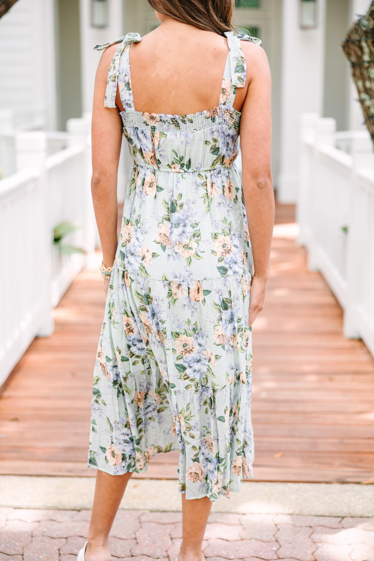 Get Ready Mint Green Floral Maxi Dress – Shop the Mint