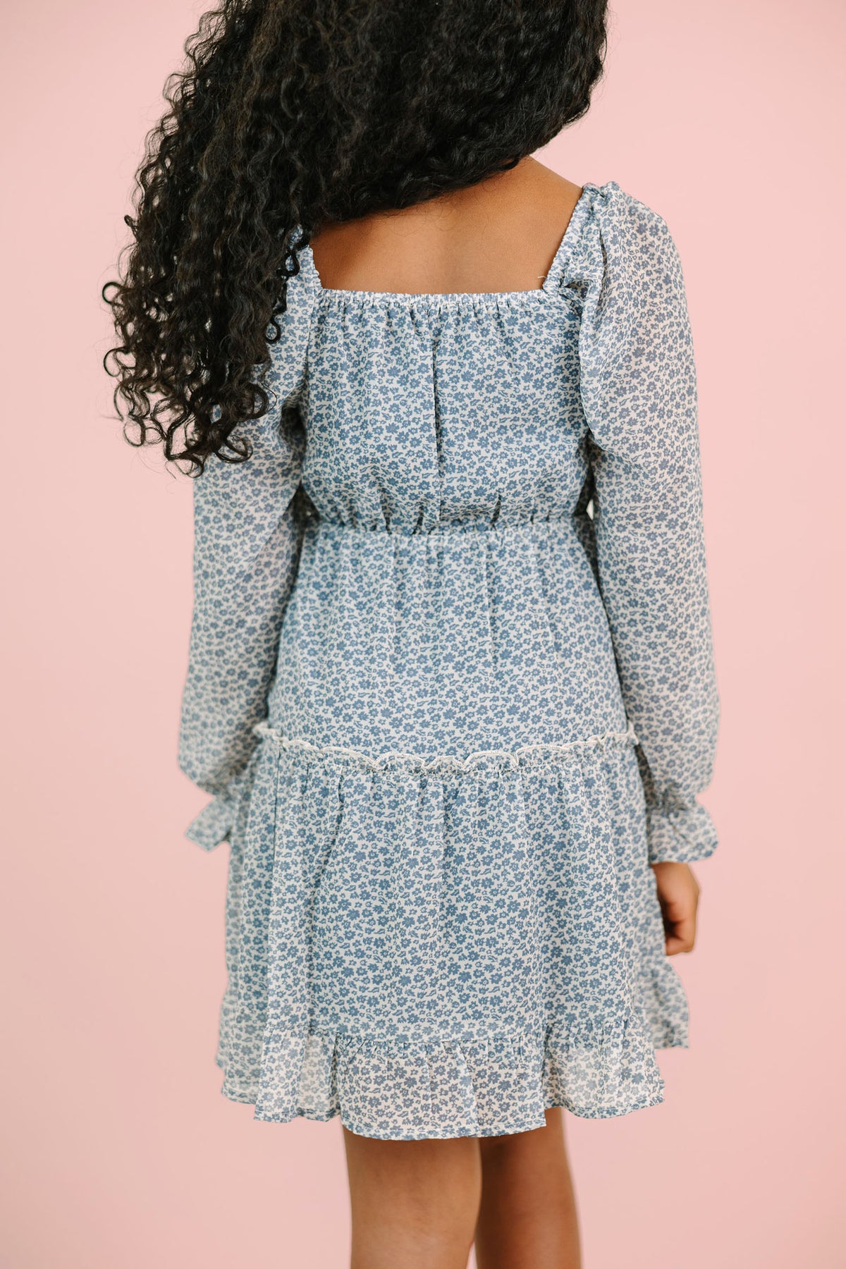 Girls: It's Your Day Blue Floral Dress – Shop the Mint
