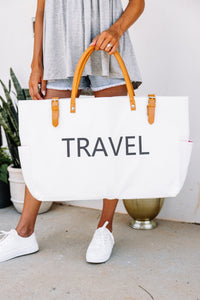 classic travel tote bag