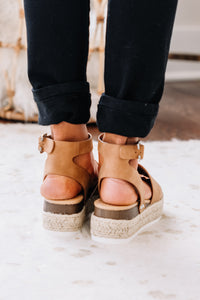 solid espadrille platform sandals