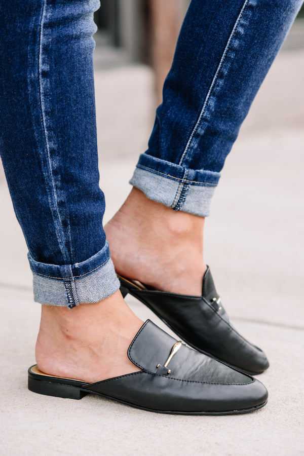 Classic Chic Mules, Black – Shop the Mint