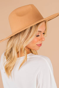 brown hat, hat, khaki, accessory