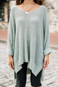 oversized loose knit sweater