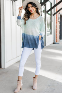 ombre light sweater
