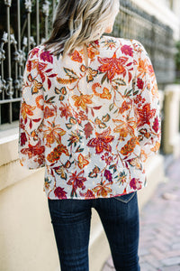 chic women's fall blouse