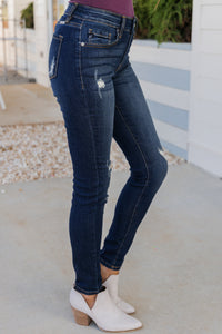 distressed Kancan Jeans