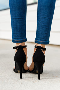 classic black heels