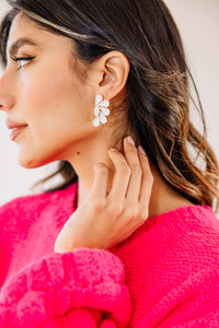 Treasure Jewels: The Ellie White Stud Earring