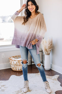 ombre light sweater