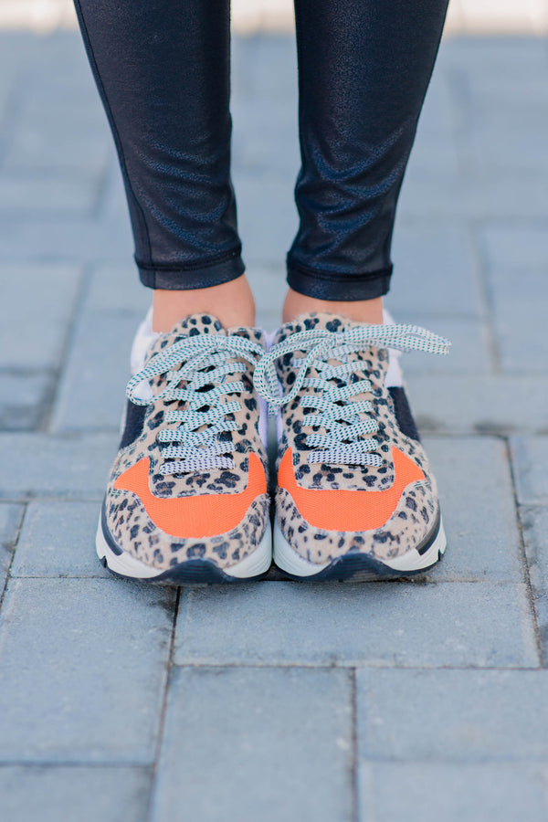 bold animal print sneakers