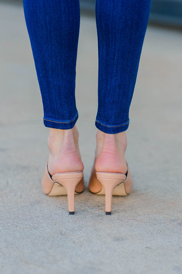 trendy heeled mules