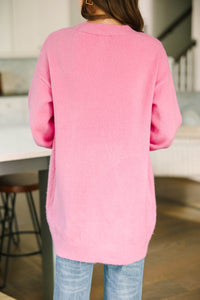 Pink bubble hotsell sleeve cardigan