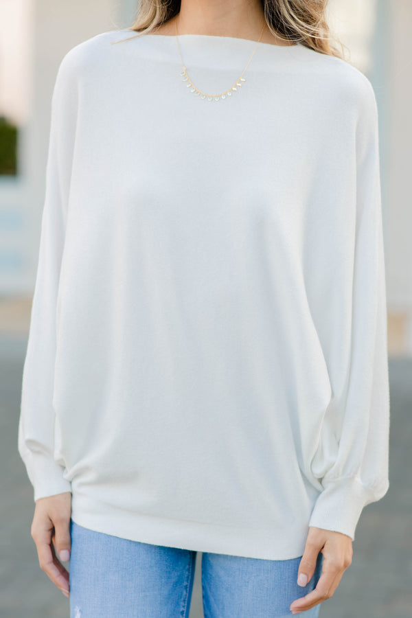 boat neck solid dolman top