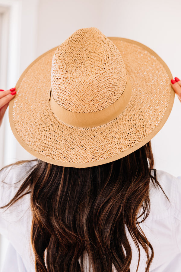 trendy straw hat