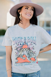 edgy tiger graphic tee