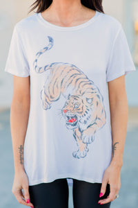 tiger graphic tee