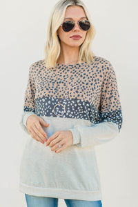 casual spotted tunic
