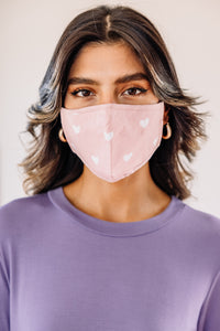 triple layer heart mask