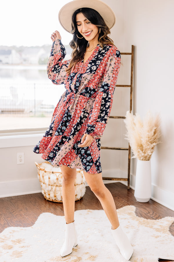 floral boho dress