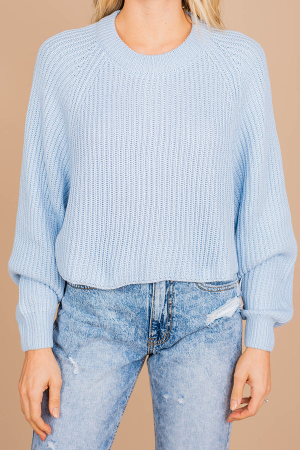 spring crop sweater