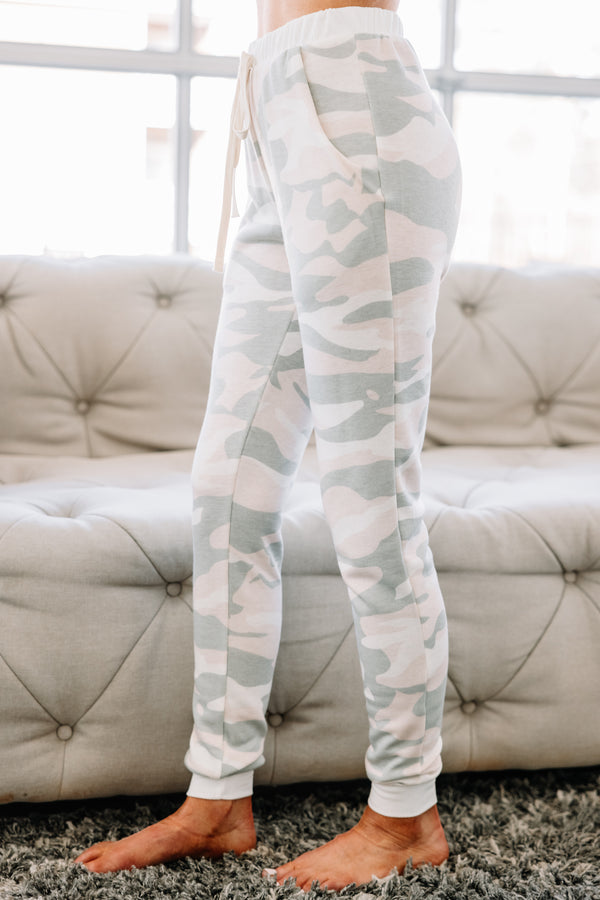 light camo joggers