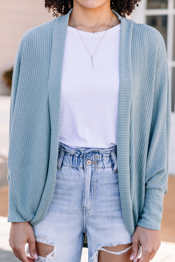 Comfy Sage Green Cardigan Causal Cardigans Shop the Mint