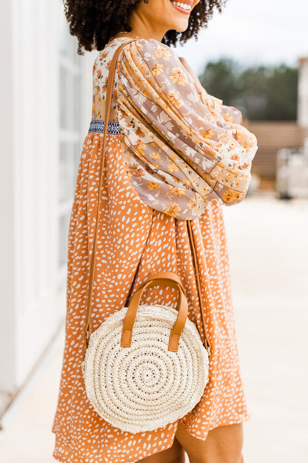 natural straw round crossbody