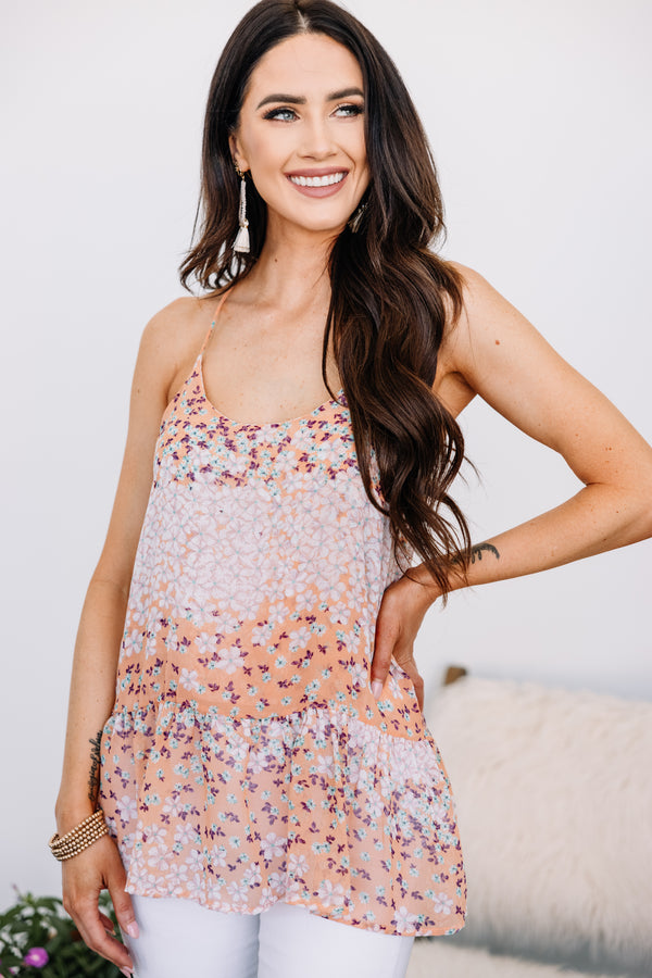 ditsy floral tank