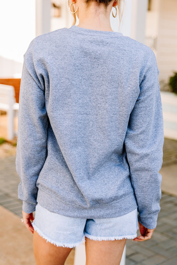 gray st. patrick's day sweatshirt