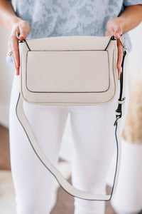 solid faux leather crossbody