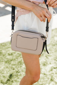 Moving On Natural Brown Crossbody