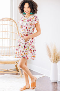 floral tiered dress