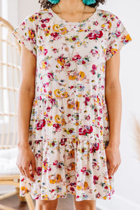 floral tiered dress