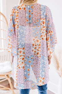 floral light kimono