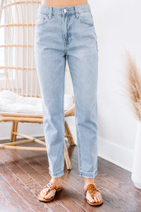 World Class Medium Wash High Waist Jeans