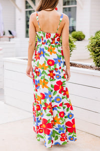 colorful maxi dress