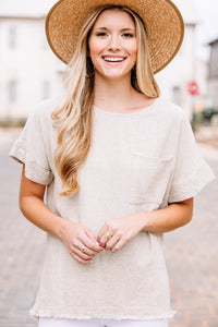 white linen top