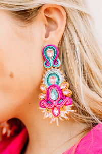 vibrant earrings