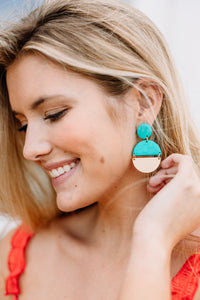 geometric earrings