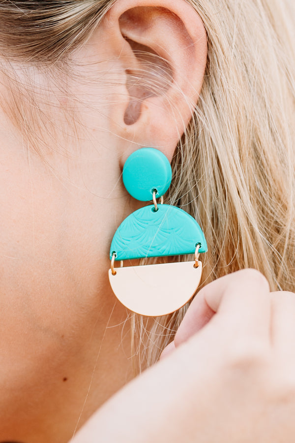 geometric earrings