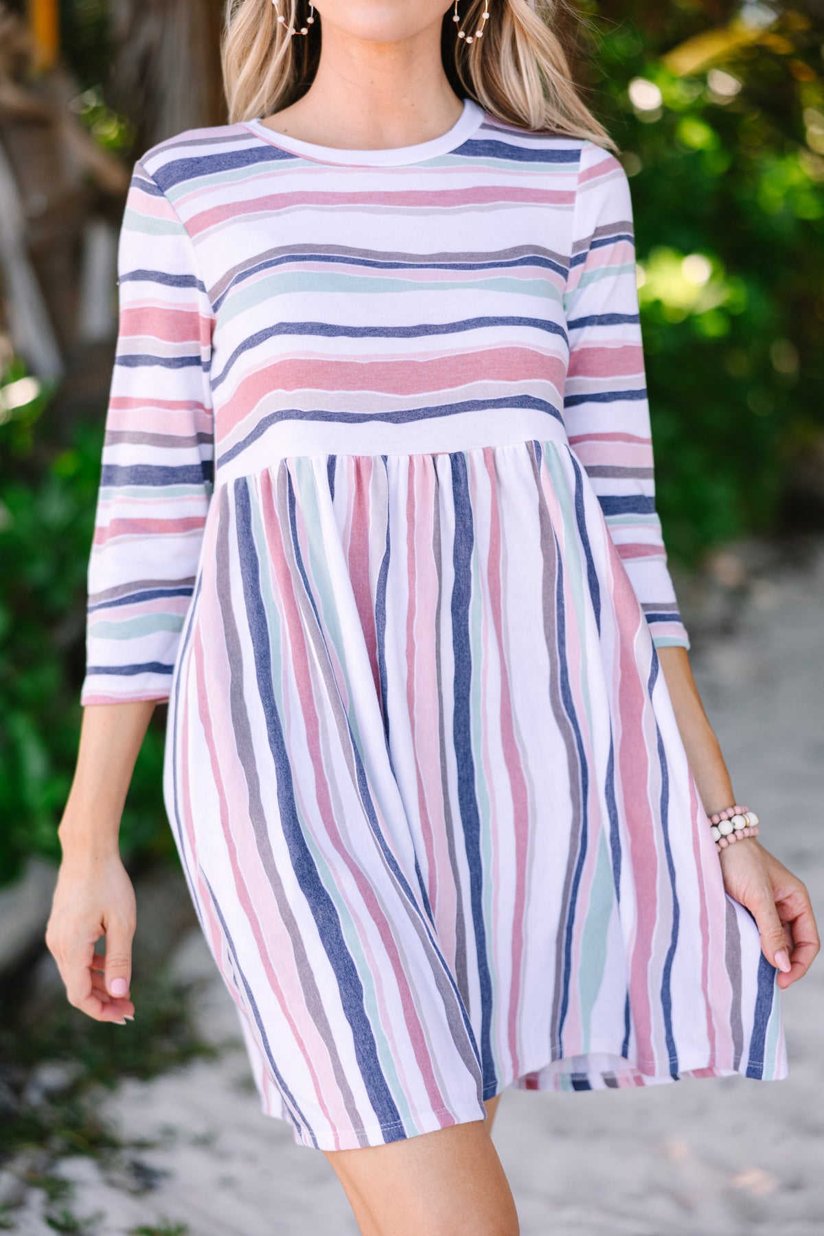 Bad Witch (Orange Stripe) Dress