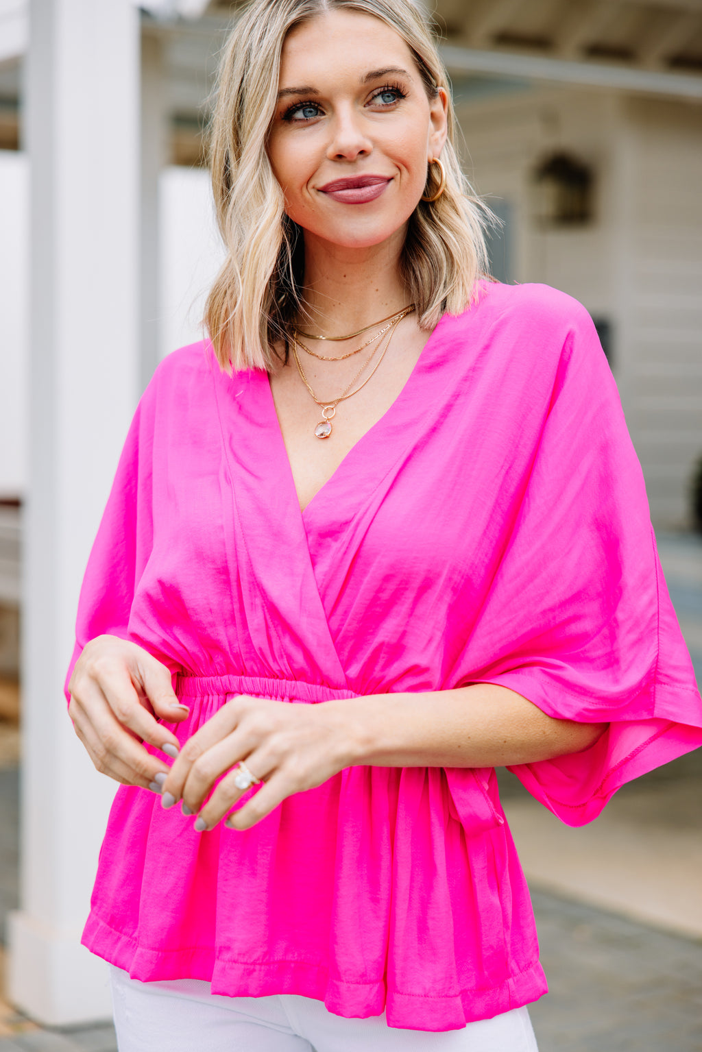 This Is Why Hot Pink Top, Medium - The Mint Julep Boutique | Women's Boutique Clothing