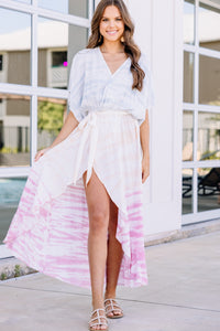 tie dye maxi dress